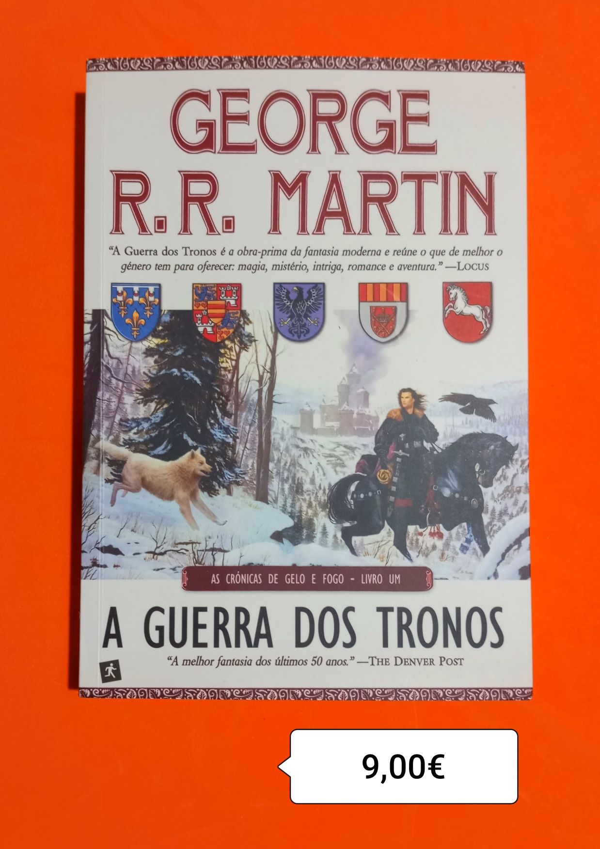 A GUERRA DOS TRONOS / R R Martin - portes incluídos