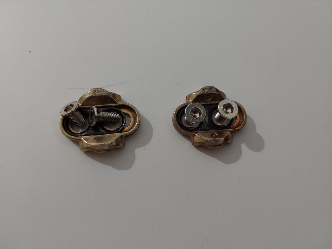 Bloki MTB mosiężne Cranckbrothers Standard Relese Cleats