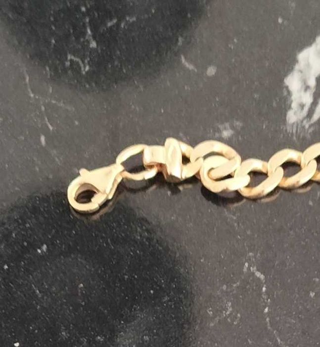 Łańcuch, łańcuszek ze zlota, złoto 585  14K pancerka