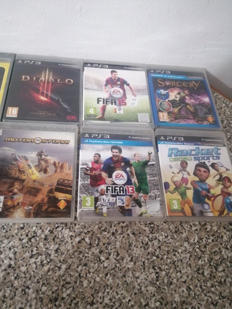 Jogos Playstation 3(5 euros cada)