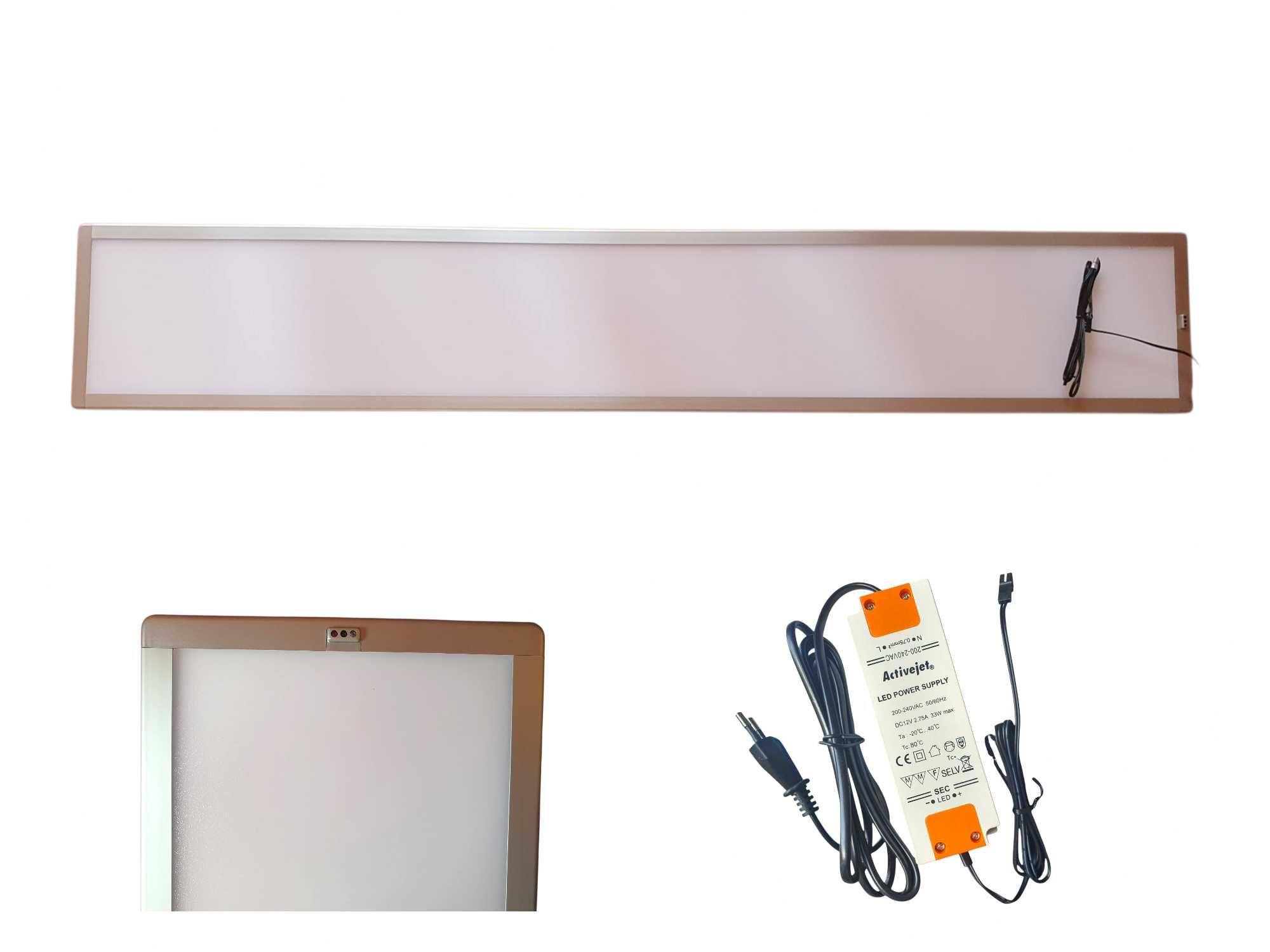 Panel oświetleniowy LED z bezdotykowym włącznikiem 29W + zasilacz