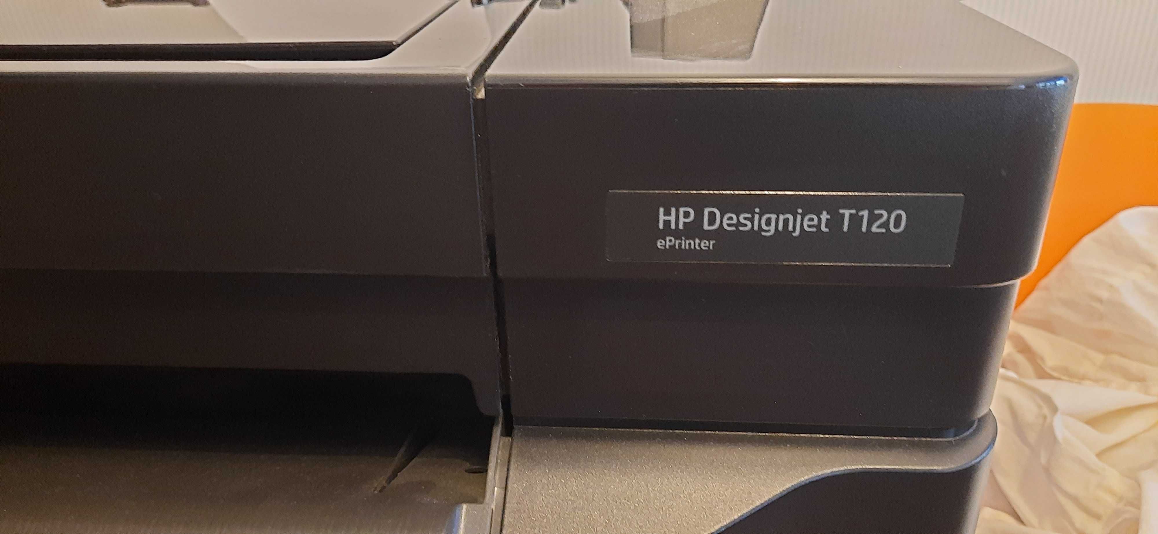 Drukarka ploter HP T120 - uszkodzona