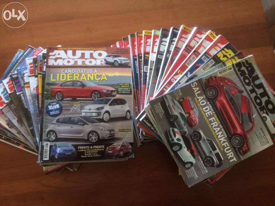 Revistas automoveis AUTOMOTOR varios numeros