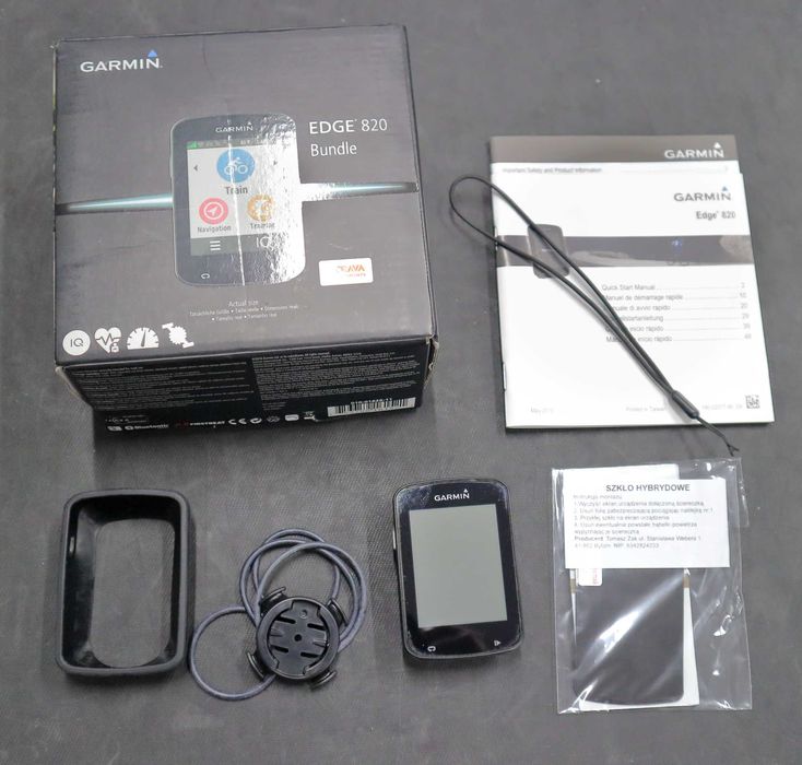 Garmin Edge 820 - dotykowy licznik rowerowy / nawigacja GPS. Stan BDB