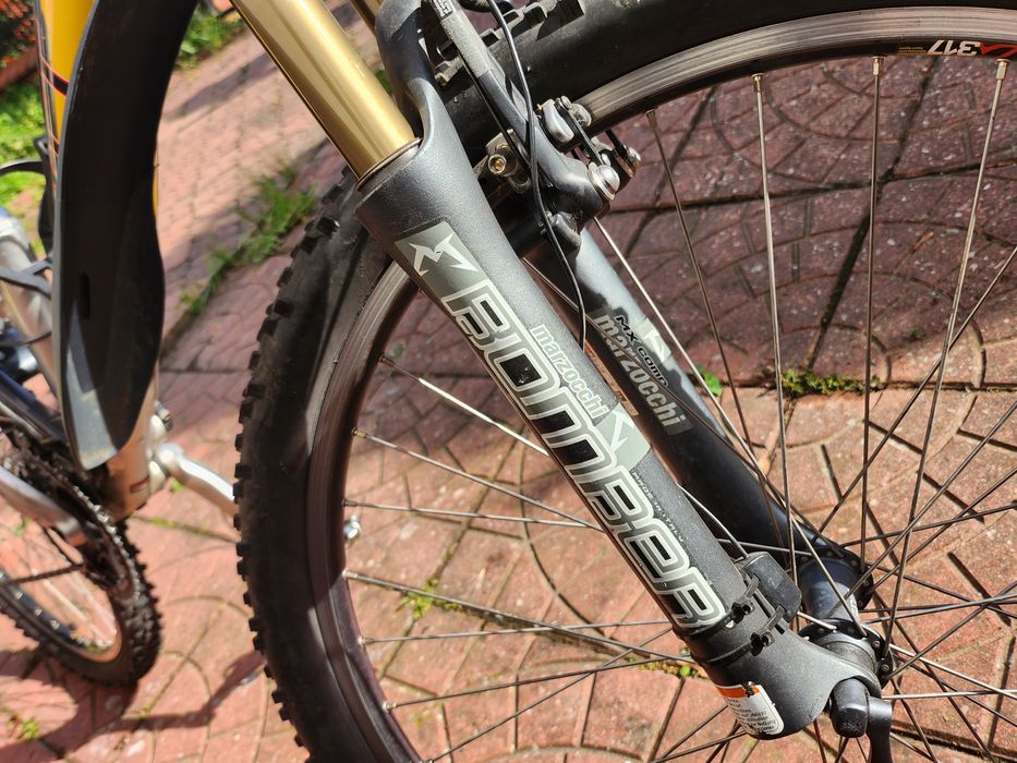 Rower MTB Scott FX2 full suspension, Marzocchi Bomber