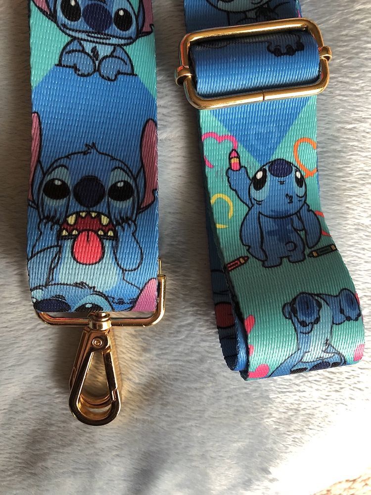 Pasek do torby torebki Design/Boho/Etno, Disney/Stitch