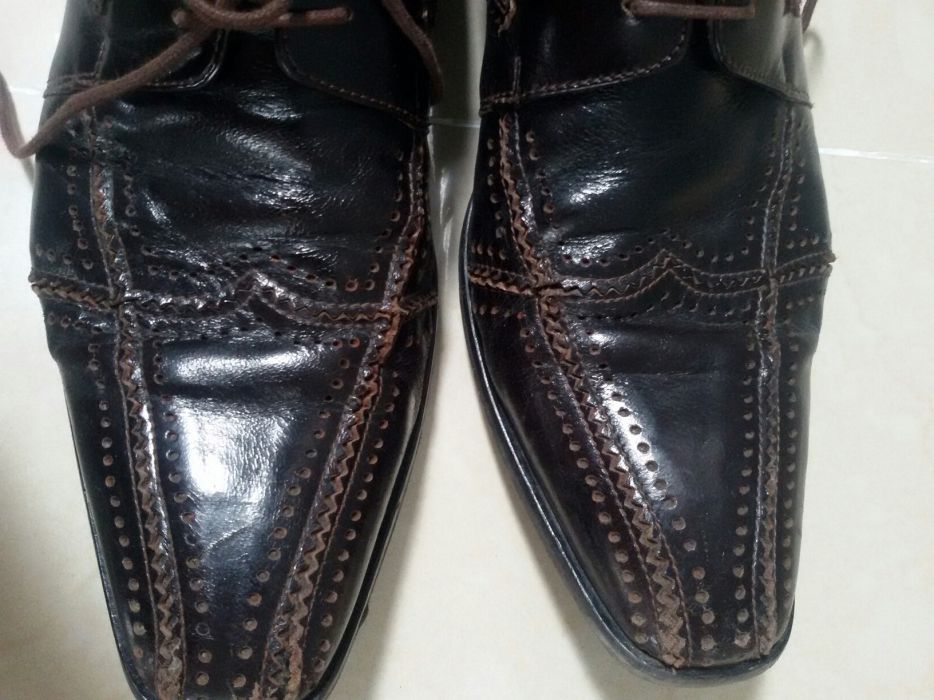 Buty garniturowe SKÓRA jak NOWE