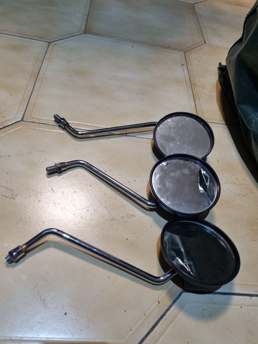 Espelhos de mota origem