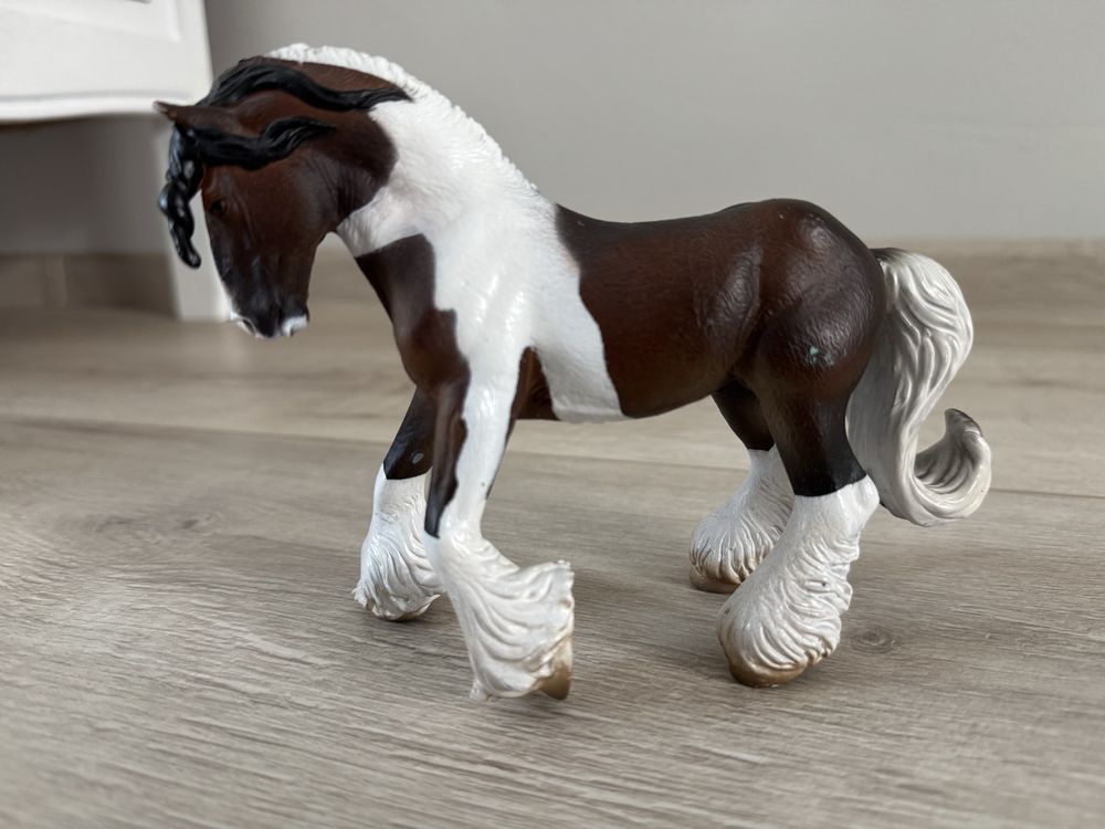 Duży koń rasy Tinker - Collecta - łaciaty - jak nowy !