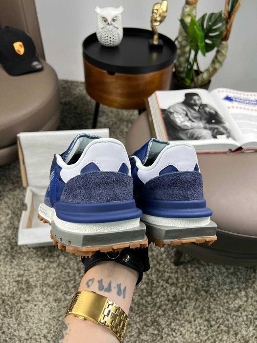 Чоловічі кросівки лакоста Lacoste Elite Active PRM Navy White [41-45]