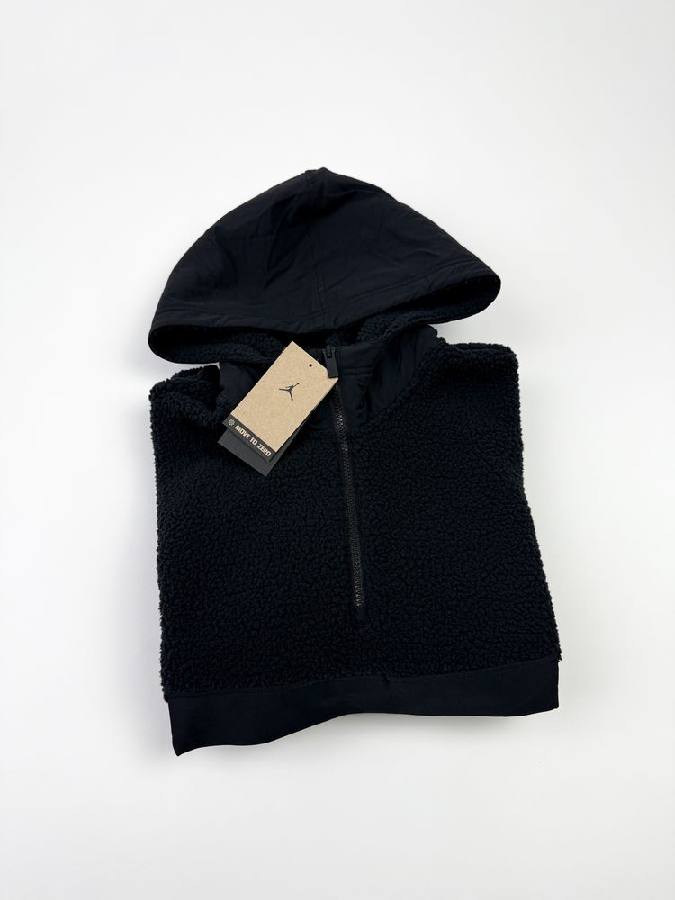 Оригінал! Чоловіче Худі Nike Sherpa чорне (M/L) / Нове з бірками!