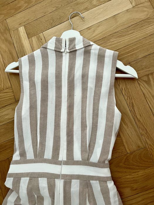 Kombinezon letni lniany paski Calvin Klein roz.36/S