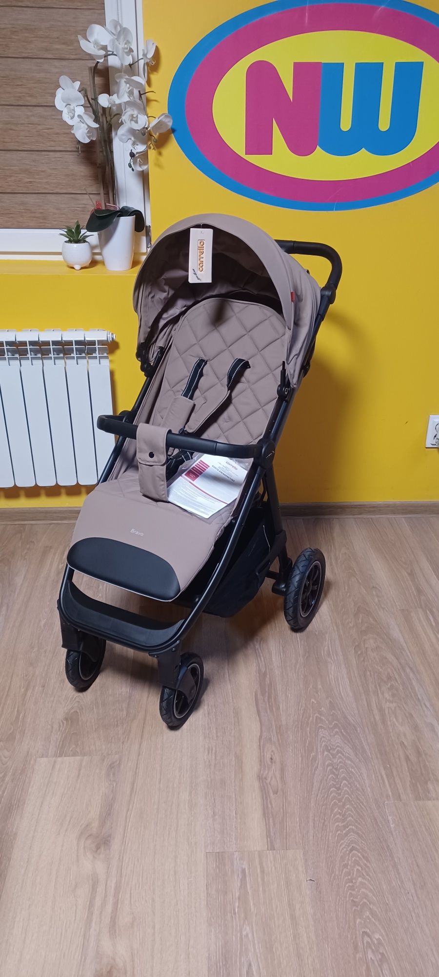Carrello Bravo koła pompowane nowy SKLEP NW