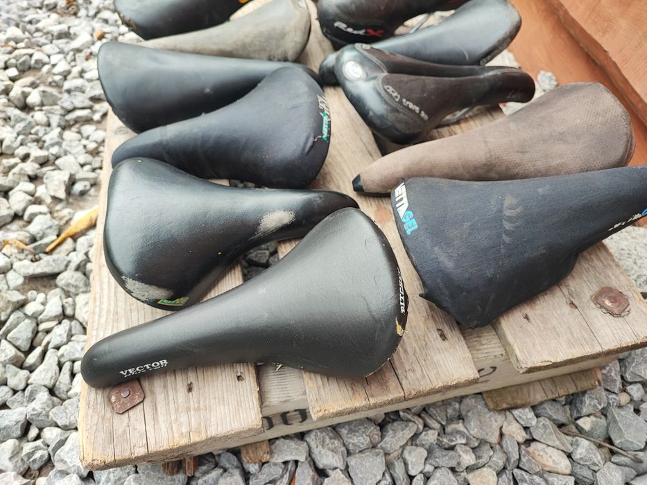 Pakiet siodełek rowerowych retro mtb Selle Italia Vuelta Bontrager