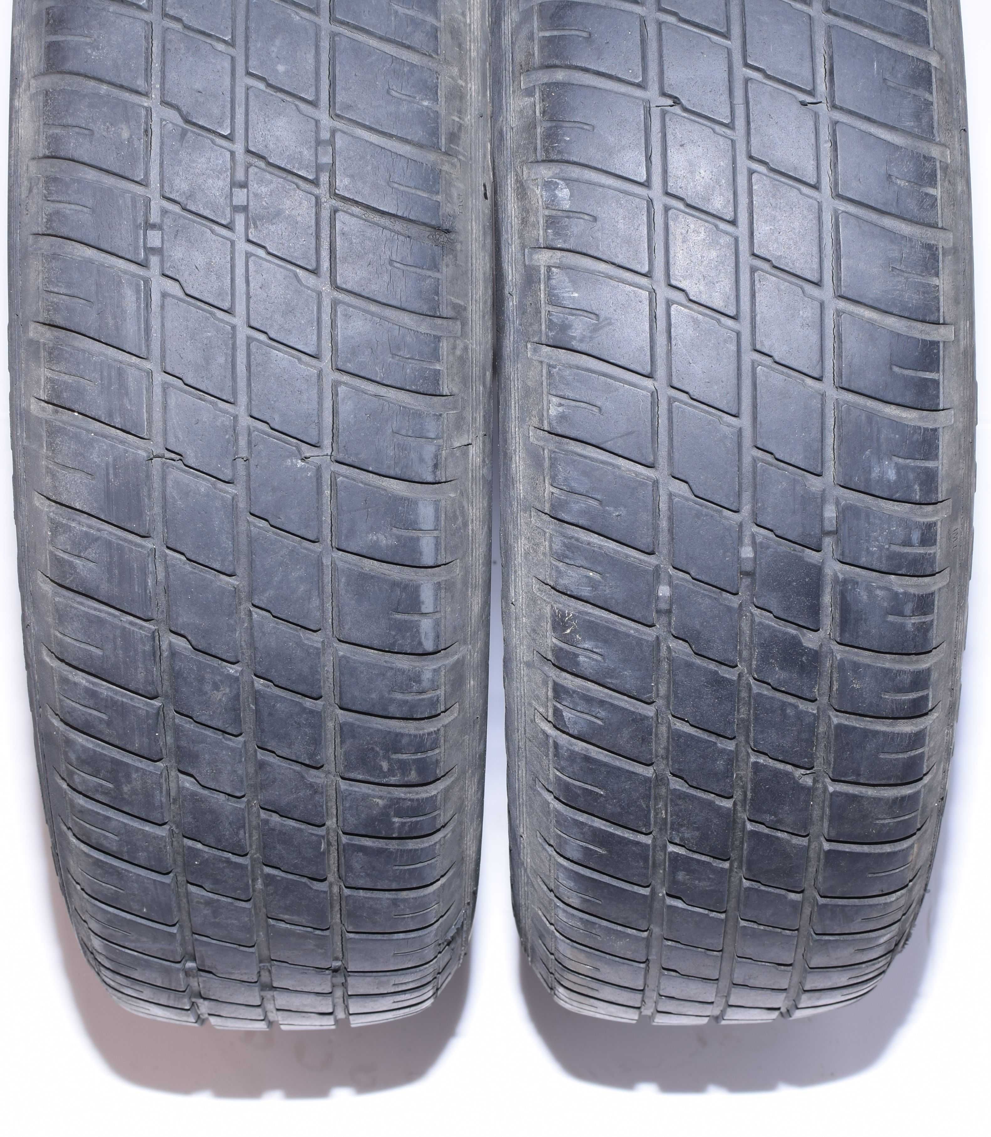 2x Opona 155/70/R13 Bieżnik około 4mm Komplet