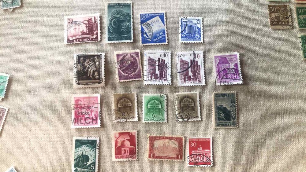 Почтовые старые марки