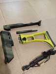 Peças airsoft g36 JG metal e polimero