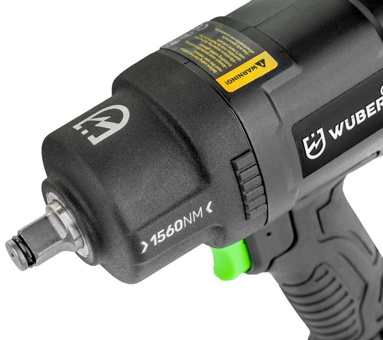 KLUCZ pneumatyczny UDAROWY 1/2" KOMPOZYTOWY 1560 Nm