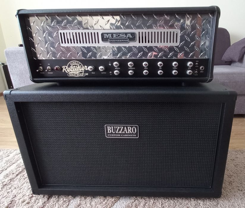 Mesa Boogie Single Rectifier + kolumna Buzzaro 212ST-B