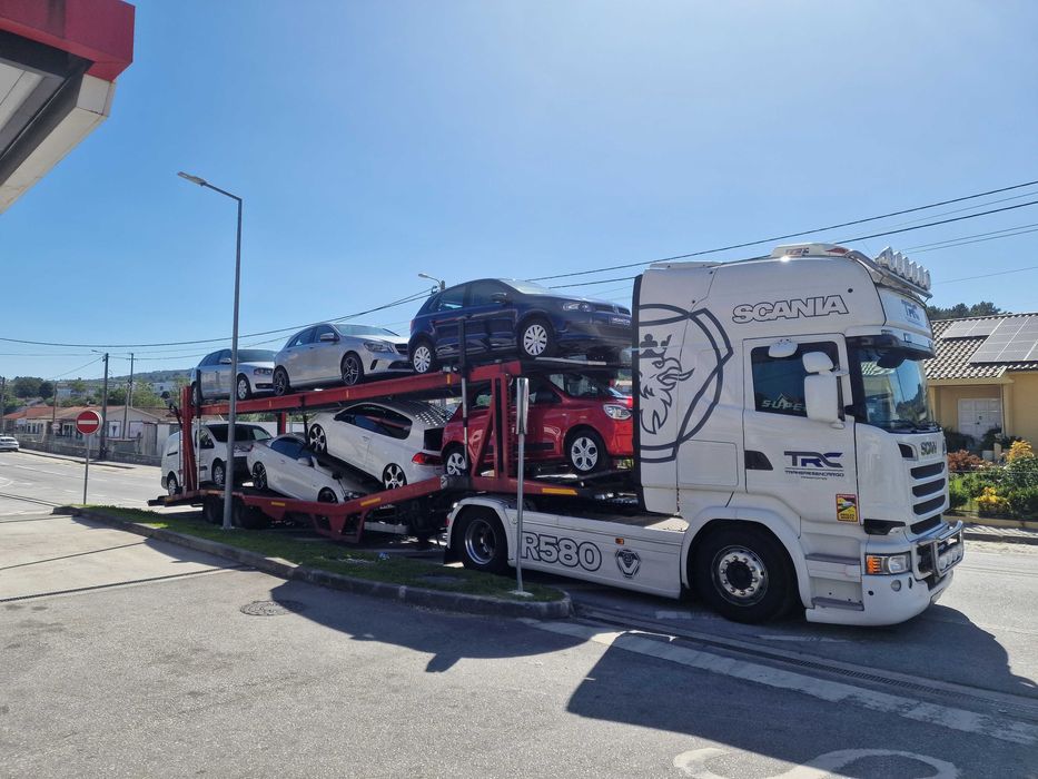 Semi-reboque transporte carros 7/8