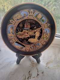 Сувенирная тарелка Кипр Греция