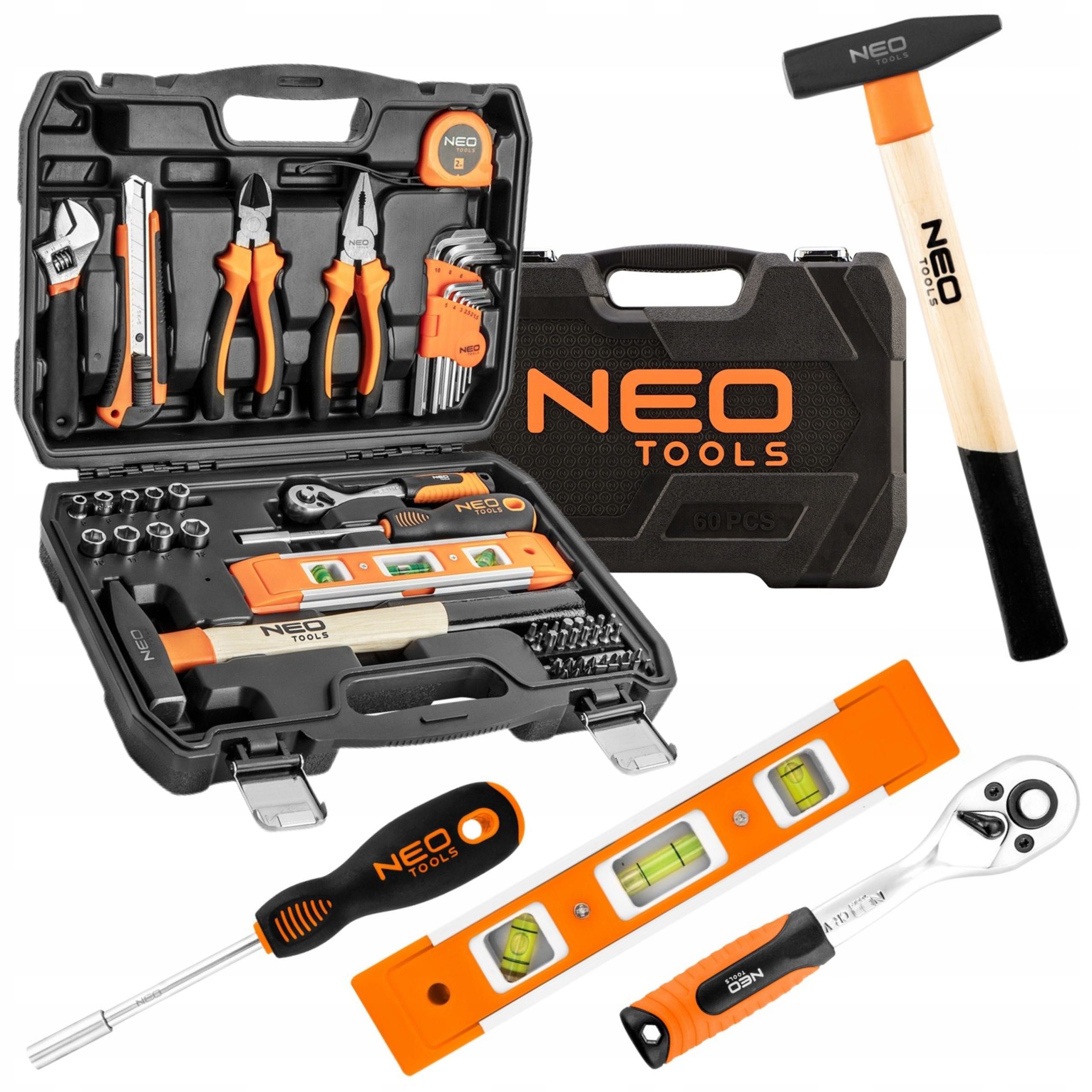 PREMIUM! Zestaw Narzędzi Neo Tools - 60 Elementów!