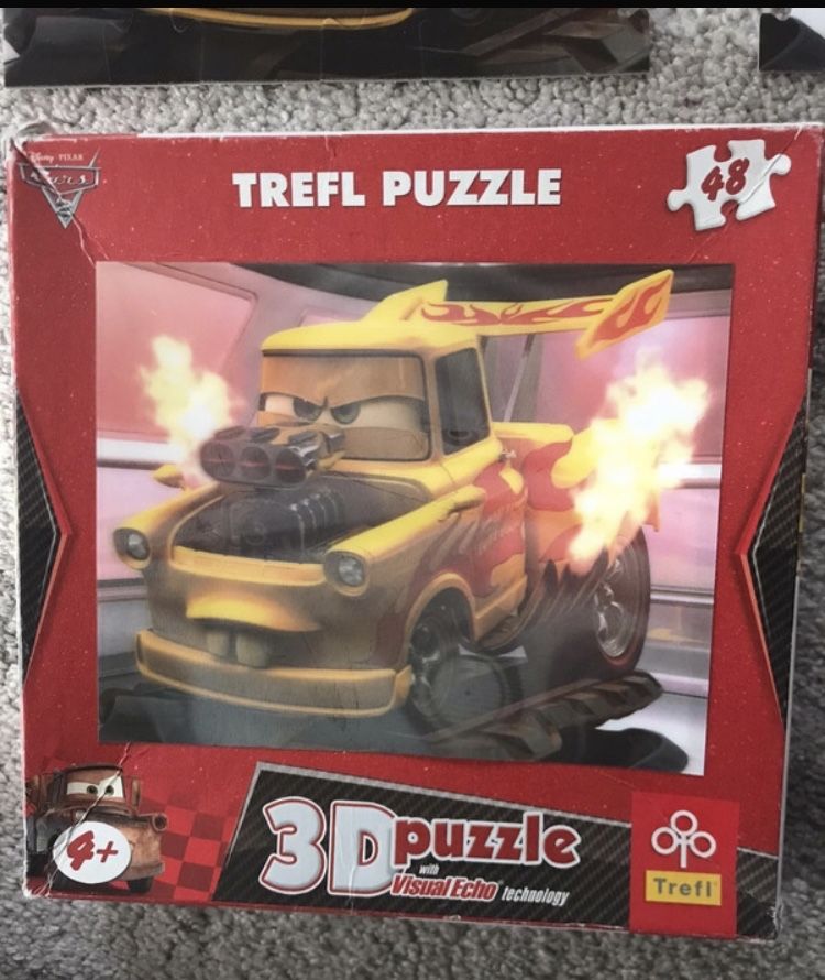 Puzzle 3D Zygzak McQueen