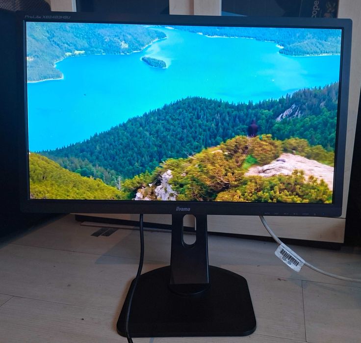 Monitor iiyama full HD 24cale USB hdmi vga dvi głosniki do monitoringu