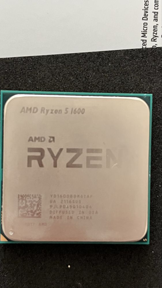 AMD Ryzen 5 1600 +новий кулер Wraith Stealth
