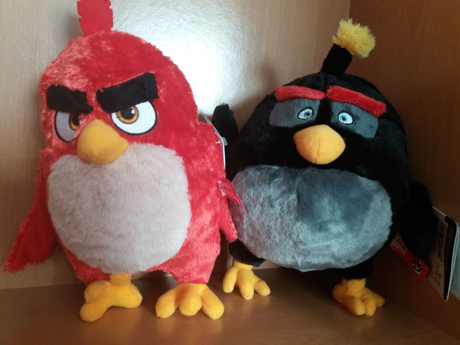 3 angry birds com etiqueta           .