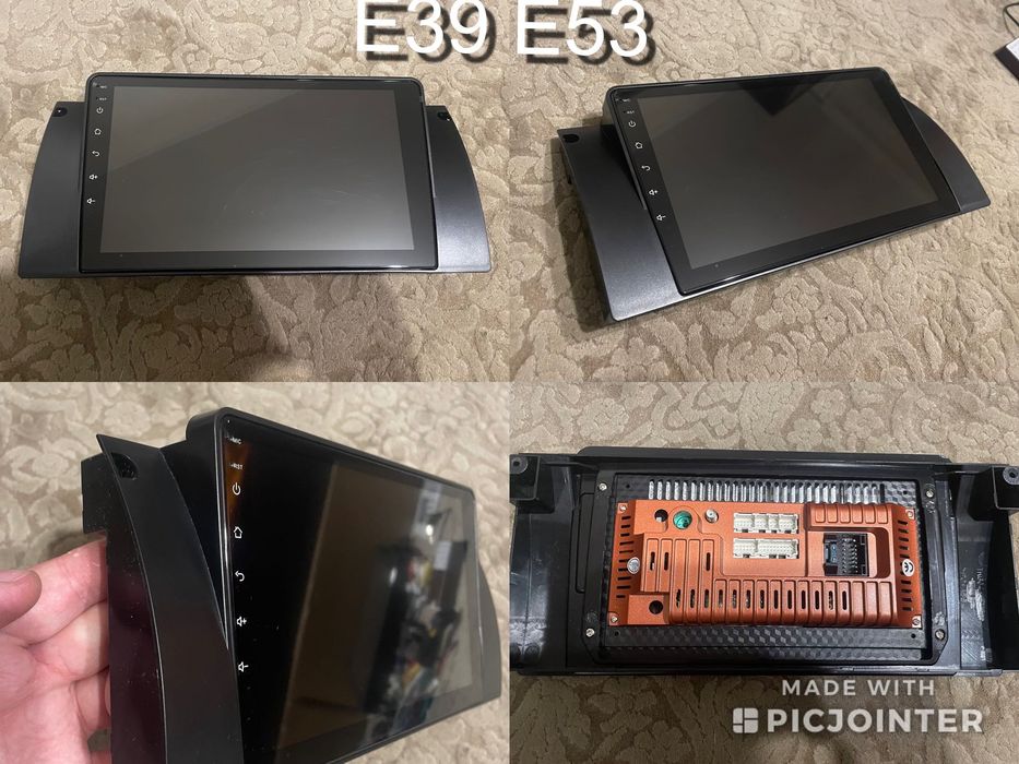 Android BMW E39 E46 E53 E38 9 дюймів IPS 2/32gb GPS Wifi BT Usb