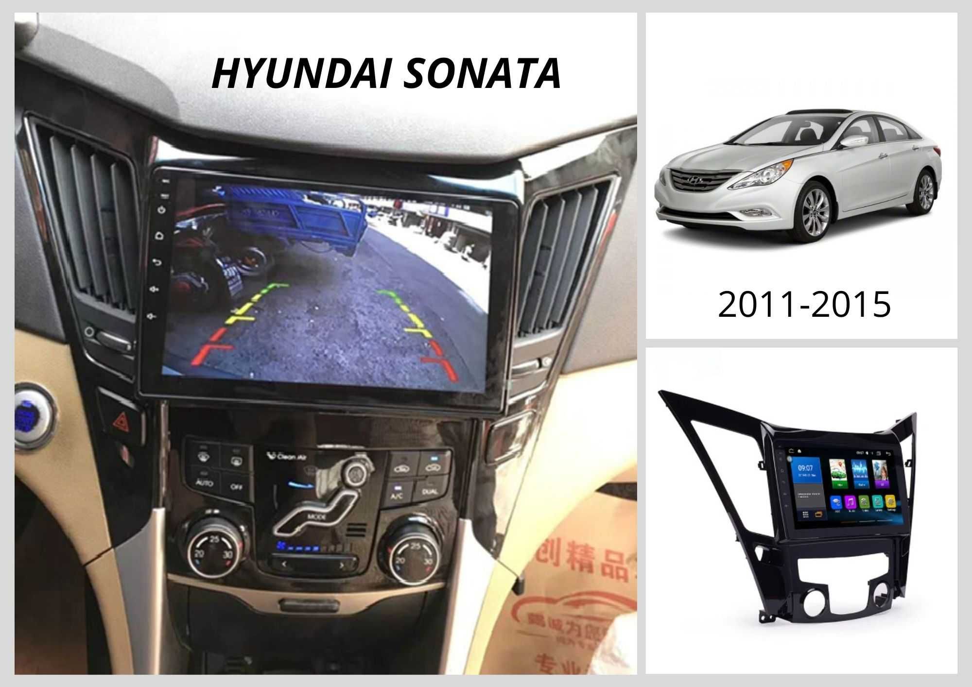 Штатна Магнітола Hyundai Sonata 2011-2015 з Android 10 з Екраном 9"