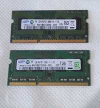 ОЗП Samsung DDR3 SODIMM 1600 МГц x2