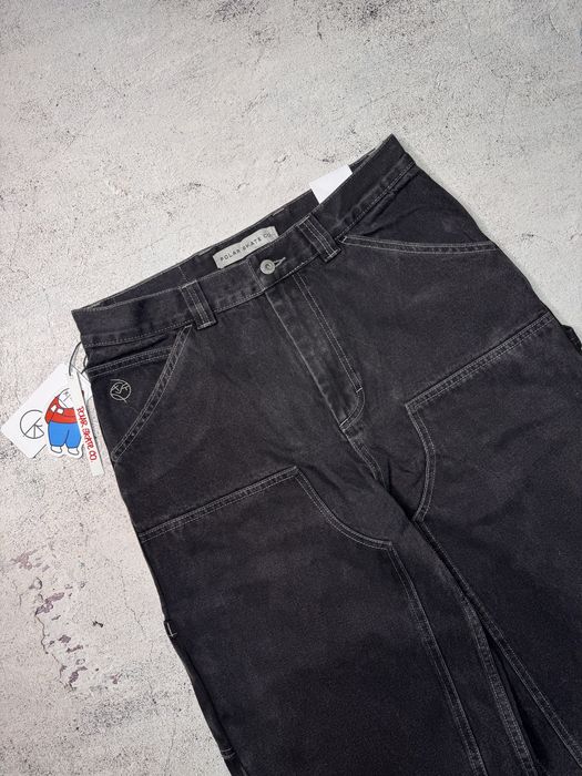 Polar Big Boy Work XS,S,M,L Pants Knee Silver Black