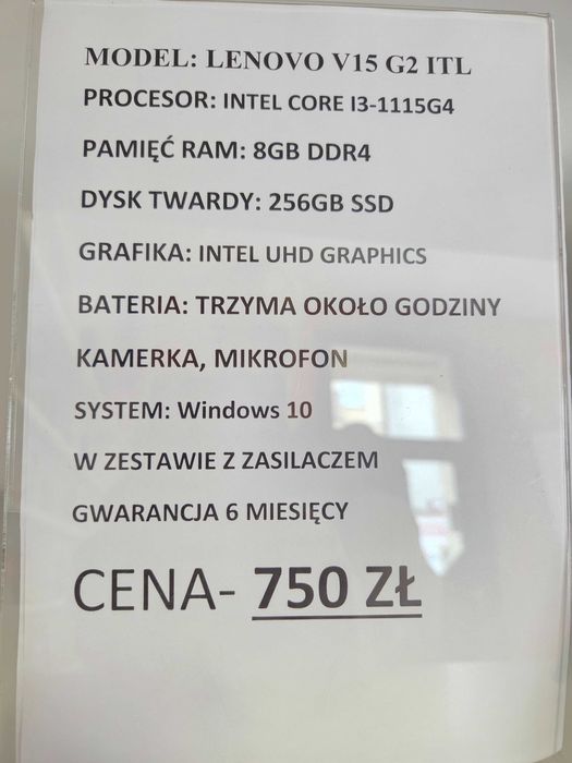 Lenovo V15 G2 ITL