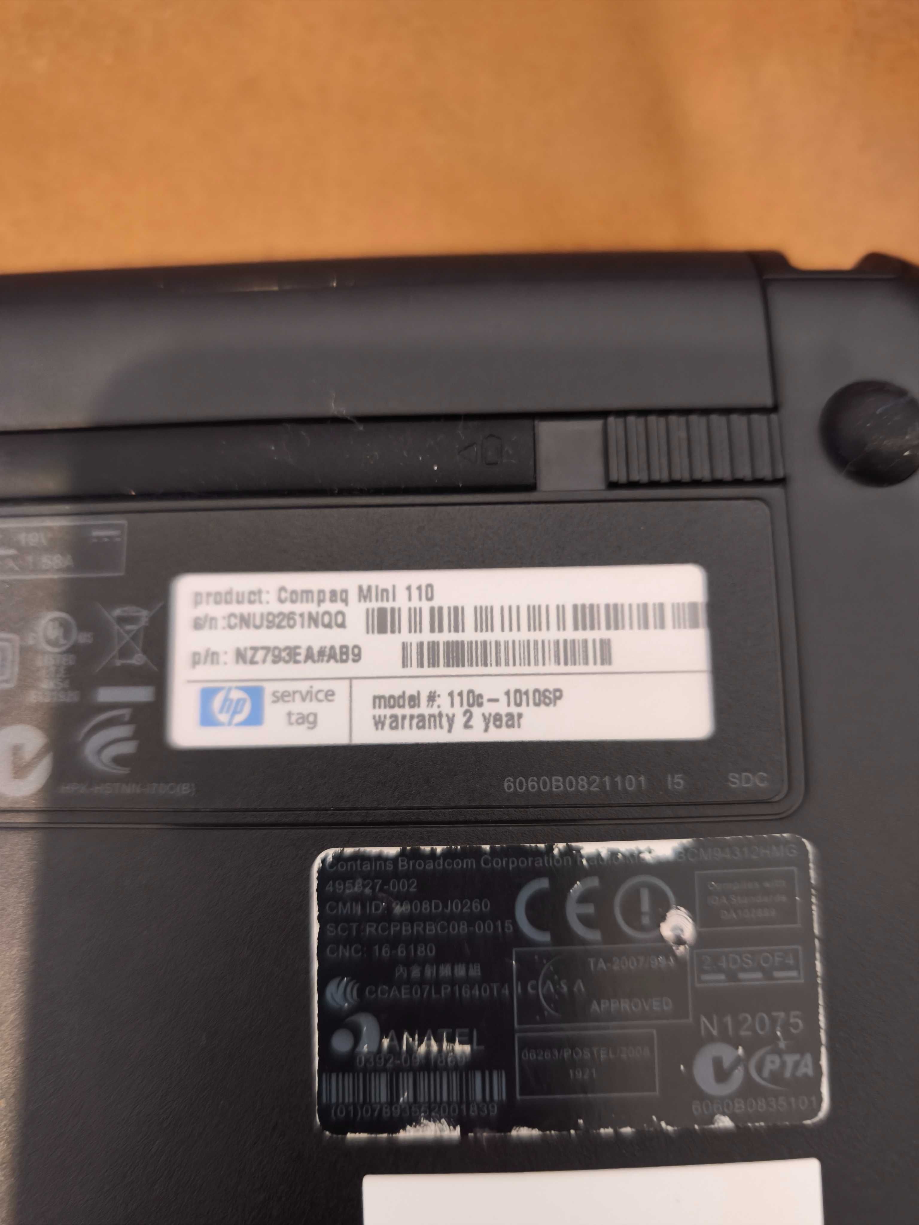Compaq Mini 110C Tudo funcional