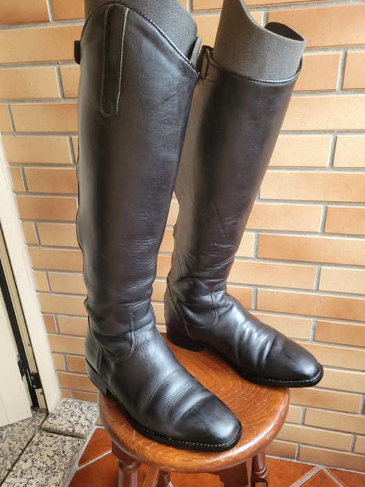 Botas de equitacao dressage chester tam 40
