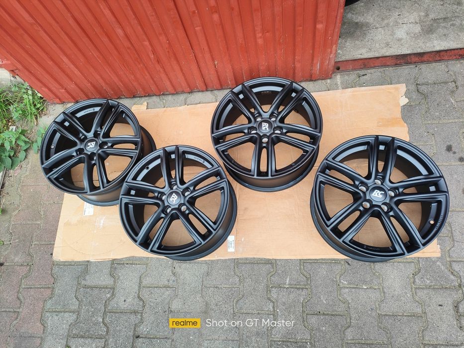 Kpl felg aluminiowych RC BROCK 7.5 j X17 et 44  5X105
