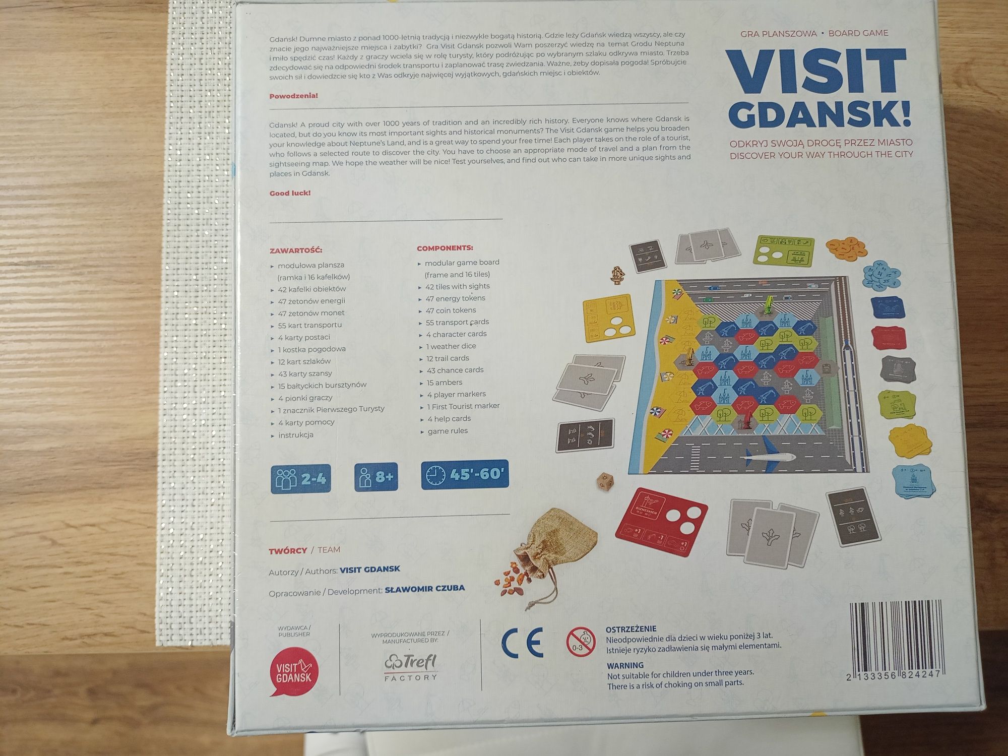 Gra planszowa Visit Gdańsk