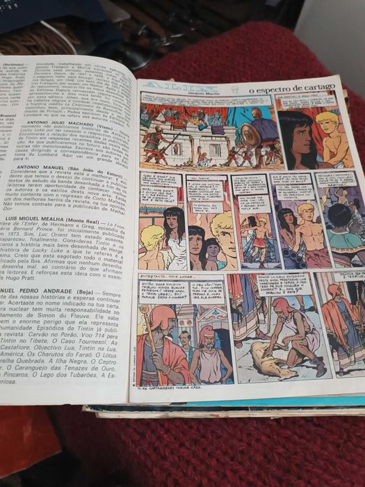 Revista antiga Tin Tin