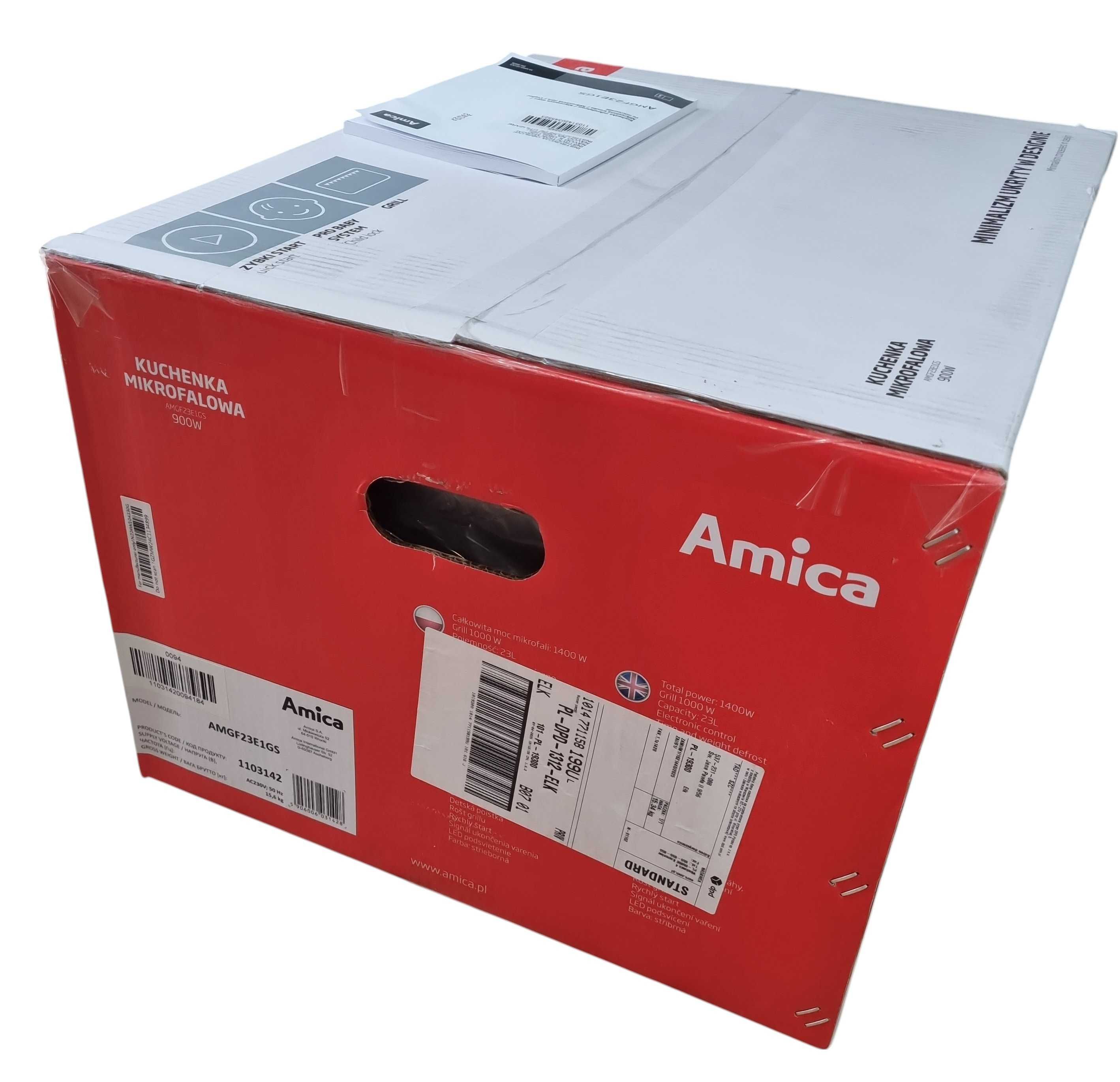 Kuchenka mikrofalowa AMICA AMGF23E1GS
