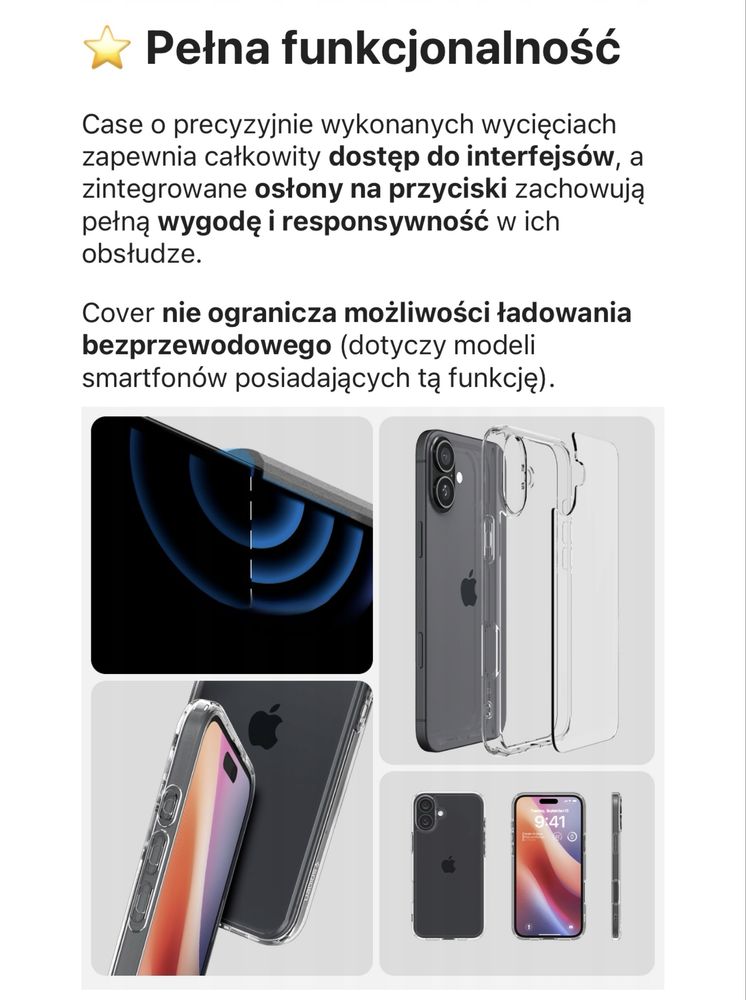 Etui do Apple Iphone 16, Spigen ultra hybrid