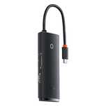 Baseus Lite Series wielofunkcyjny HUB USB Typ C - 2 x USB 3.0 / USB Ty