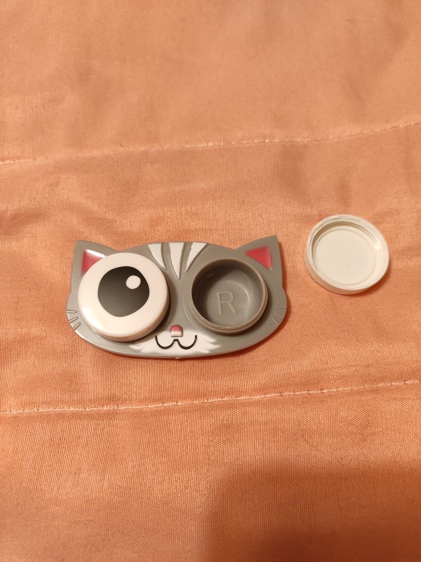 Estojo para lentes de contacto Gato