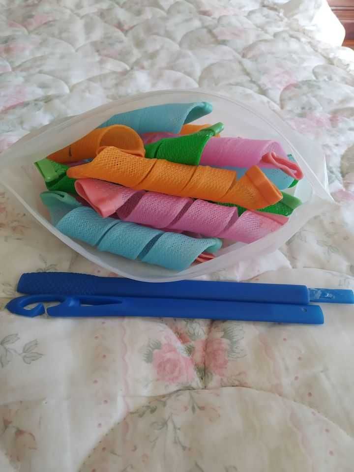 Tubos para cachear os cabelos