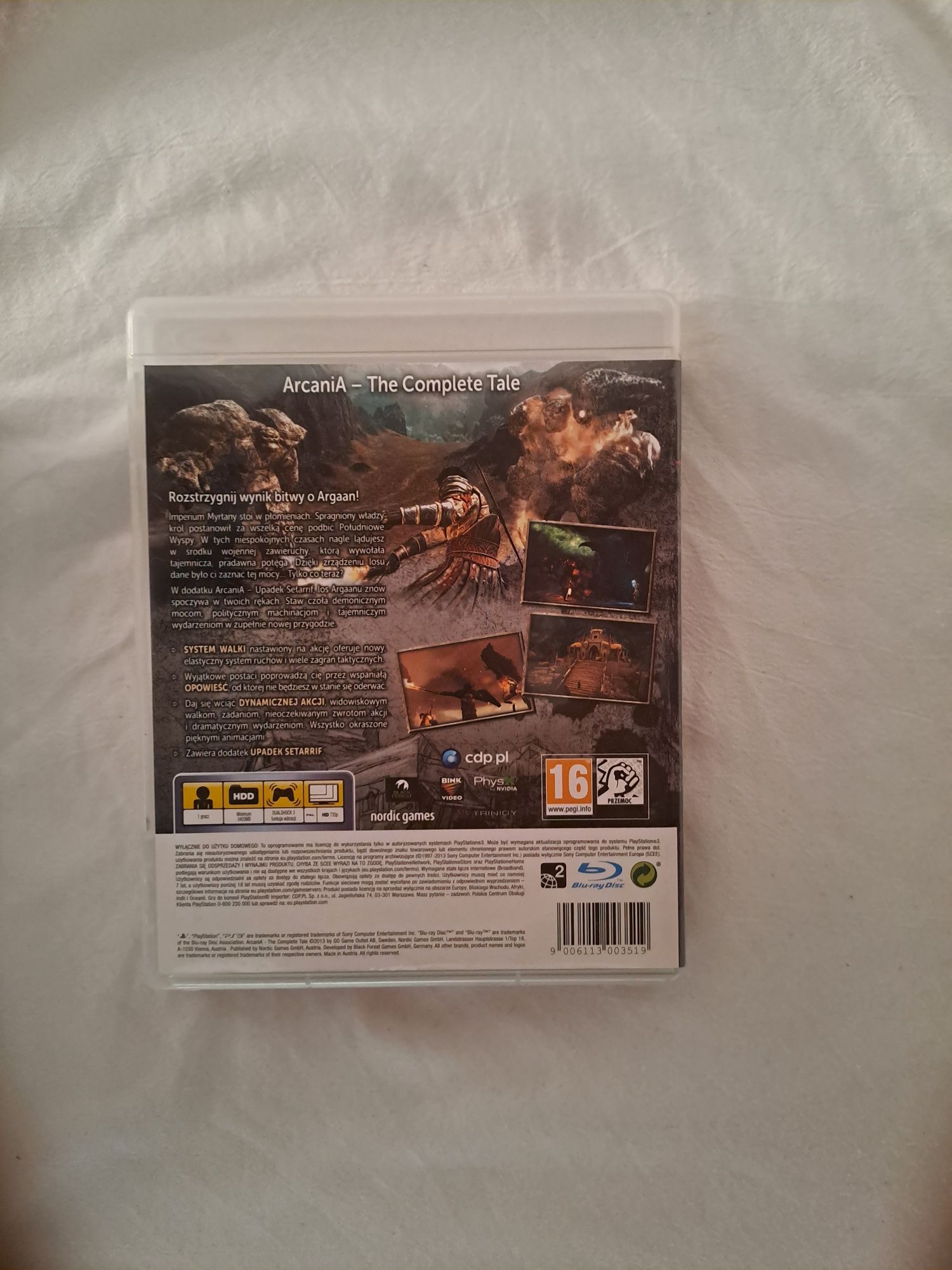 Gra na Ps3 Arcania The Complete Tale