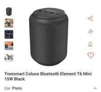 Coluna Bluetooth em caixa