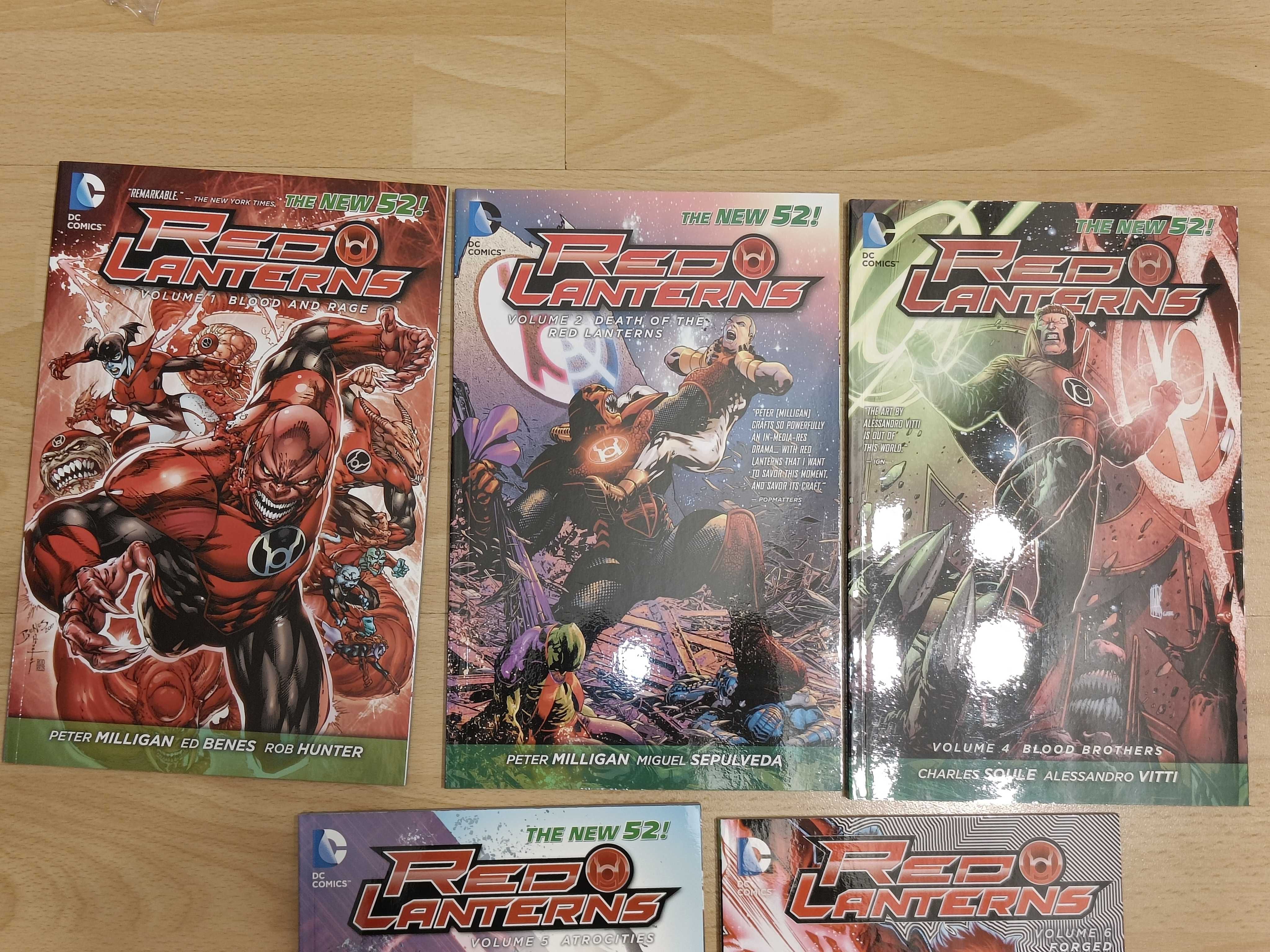 RED LANTERNS SC VOL 01,02,04,05,06