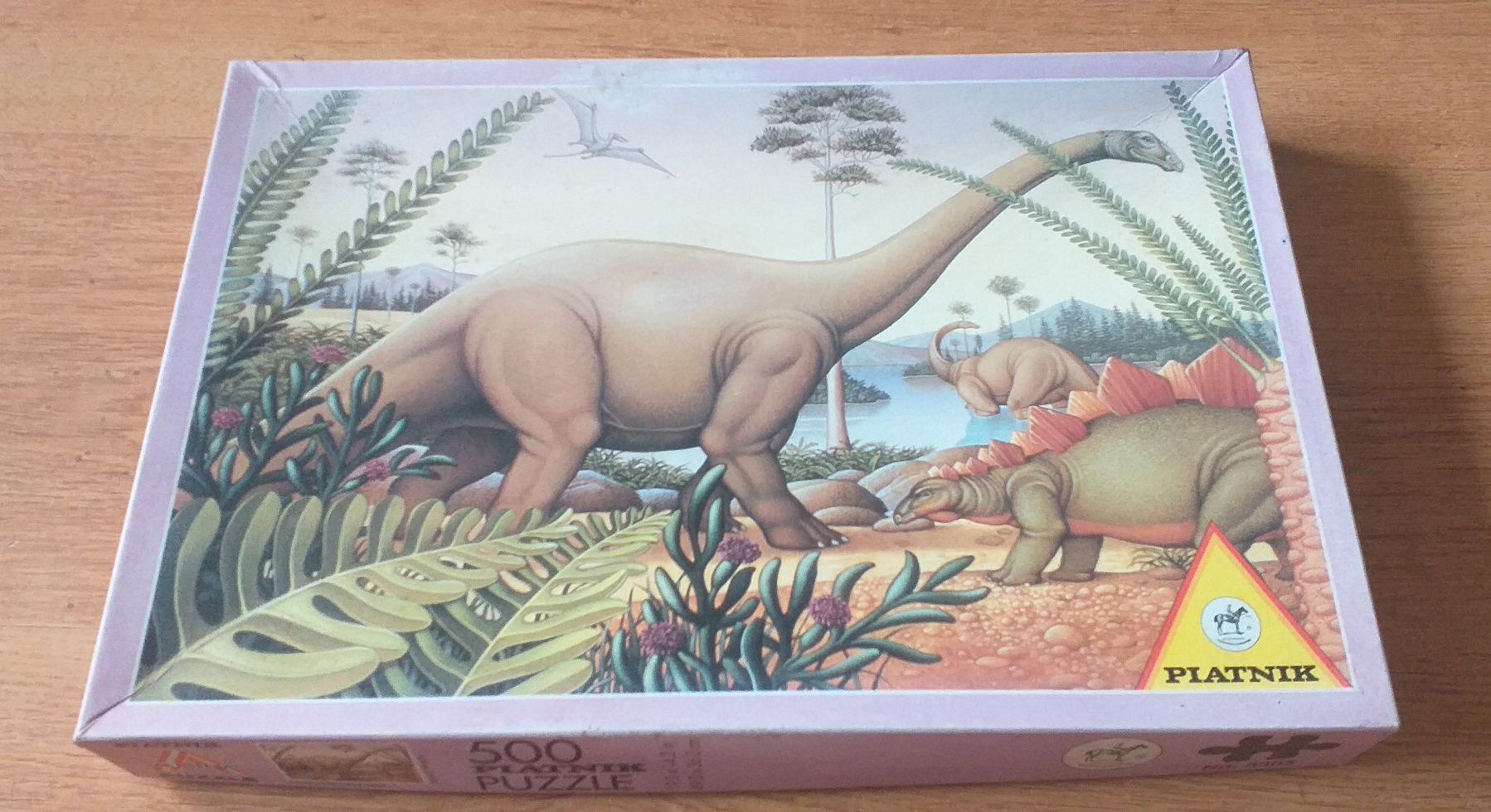 Puzzle 500 dinozaury Piatnik, stare