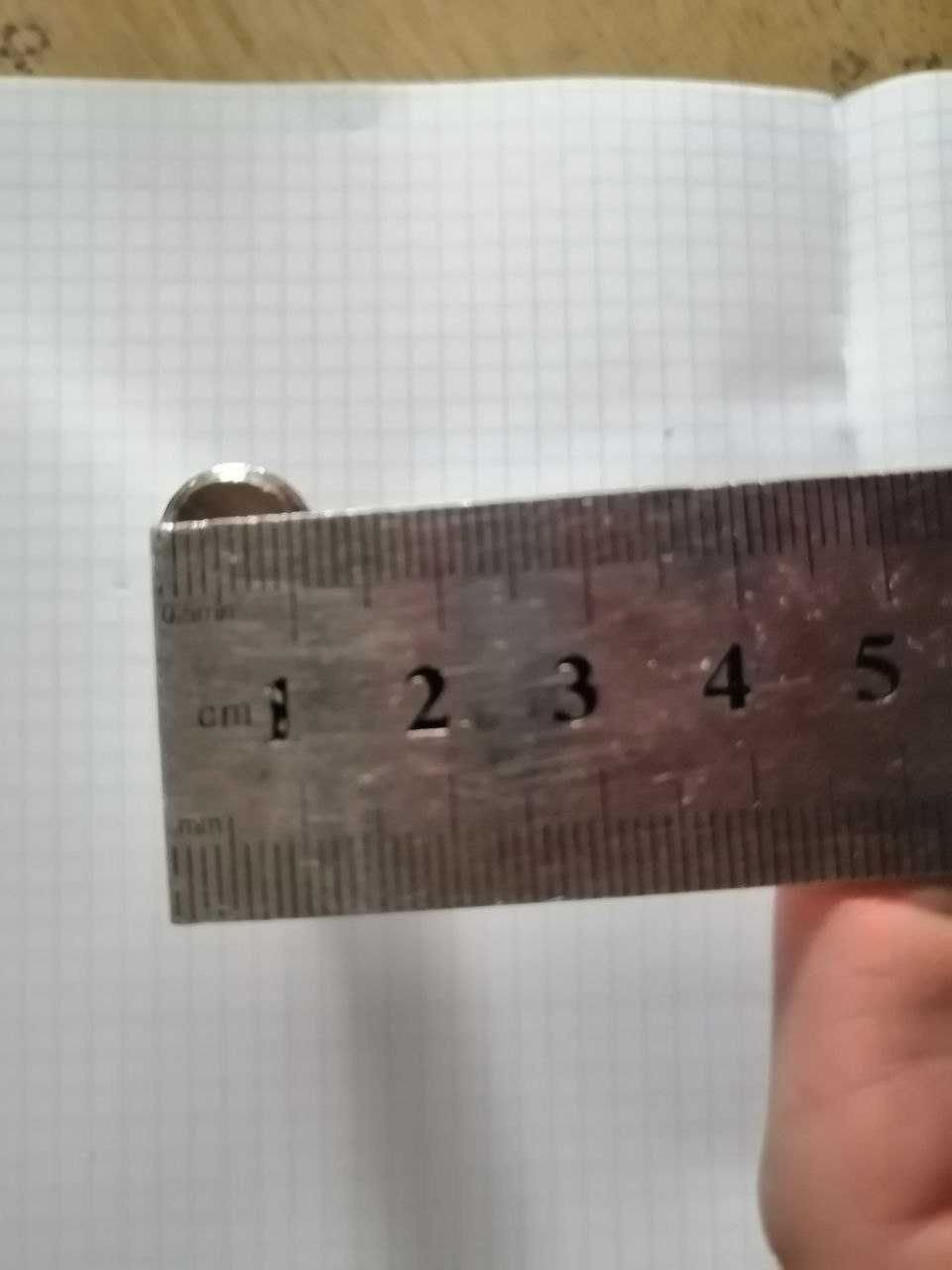 Зажим тросу з різьбою М12